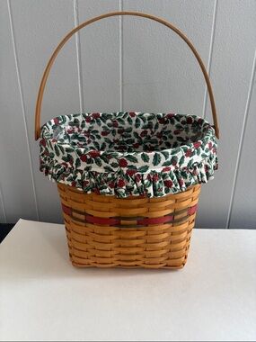 Longaberger 1998 Hostess Holiday basket combo